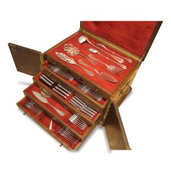 almost complete cutlery set (188 pieces) of silver cutlery …