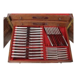 almost complete cutlery set (188 pieces) of silver cutlery …