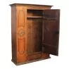 Armoire de chalet en bois de sapin, décors peint et daté au … - Moinat - Armoires