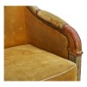 3-Sitzer-Empire-Sofa aus vergoldetem und geschnitztem bemaltem Holz, im - Moinat - Sofas, Couchs