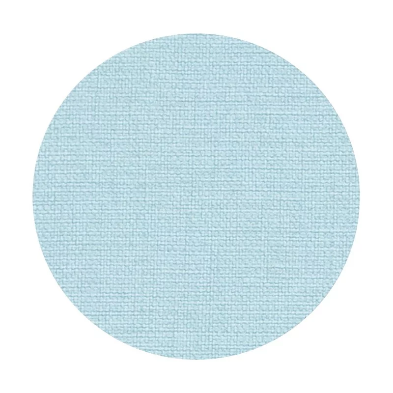 Set mit 8 Untersetzern (D10 cm) aus blauem Canvas in … - Moinat - Dekorationszubehör