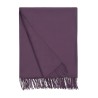 Plaid modèle Kyra coloris violet - Moinat - Couvertures, Plaids