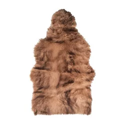 Steppenwolf model bedside rug, in artificial fur