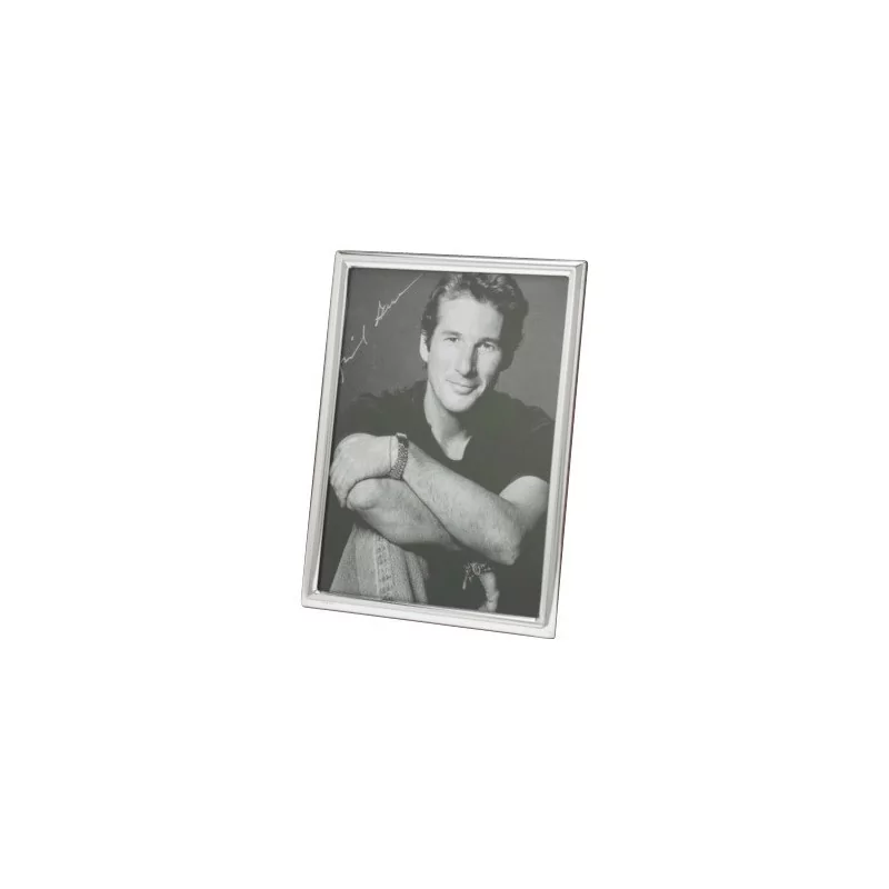 silberner Bilderrahmen (6x9 cm), Modell Edith - Moinat - Bildrahmen