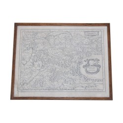 alter Stich unter Glas, Savoyen darstellend. 19. - …