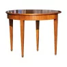 Table demi-lune de style Directoire en bois de merisier avec … - Moinat - Tables de salle à manger
