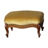 Repose - pied de style Louis XV recouvert de velours … - Moinat - Tabourets, Banquettes, Poufs