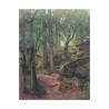 Tableau huile sur toile signé en bas à gauche Fritz Edouard … - Moinat - Tableaux - Paysage