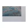 Aquarell unter Glas rechts unten signiert August BAUERNHEINZ … - Moinat - Gemälden - Landschaften