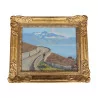 Oil on wood painting signed lower right Robert Edouard... - Moinat - Painting - Landscape