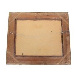 Tableau huile sur bois signé en bas à droite Robert Edouard …