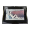 Aquarelle sous verre - Femme nue - non signée avec cadre … - Moinat - Tableaux - Portrait