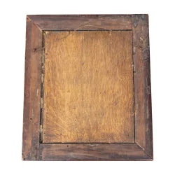 Tableau huile sur bois - Marine - avec cadre signé en bas à …
