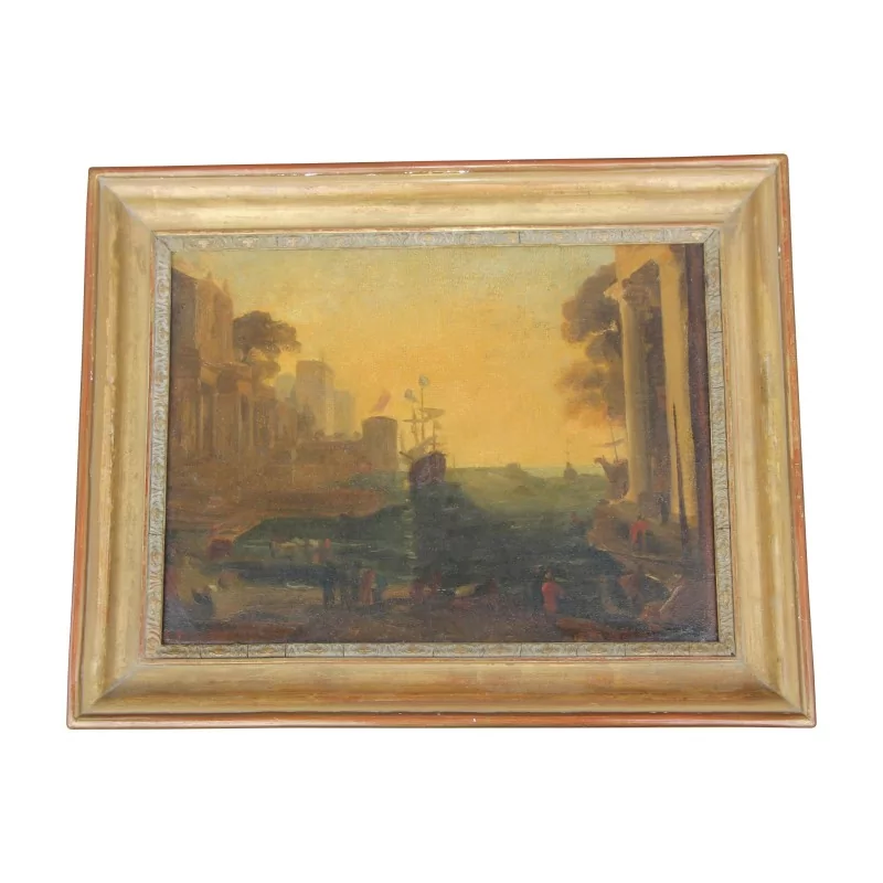 Tableau huile sur toile signé en bas à gauche Eugène BURNAND … - Moinat - Tableaux - Paysage