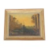 Tableau huile sur toile signé en bas à gauche Eugène BURNAND … - Moinat - Tableaux - Paysage