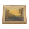 Tableau huile sur toile signé en bas à gauche Eugène BURNAND … - Moinat - Tableaux - Paysage