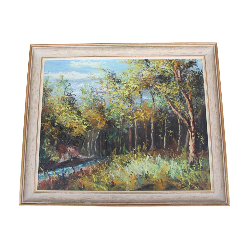 幅布面油画,右下角署名并注明日期 Henri - Moinat - 画 - 景观 幅布面油画,右下角署名并注明日期 Henri - Moinat - 画 - 景观