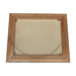 幅布面油画，右下角署名并注明日期 Henri