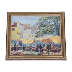 Oil painting on canvas signed lower right Martino MARTINI...