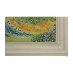 Ölgemälde auf Leinwand mit Rahmen datiert 1980 und unten rechts signiert