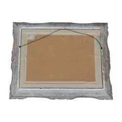 картина маслом на дереве подписана справа внизу Марсель ШТЕБЛЕР...