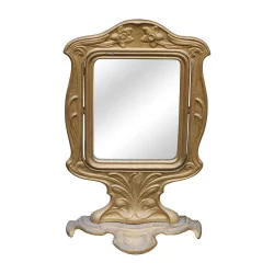 Psyché, standing mirror with pivoting glass. 20th century