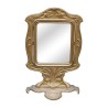 Psyché, miroir sur pied avec glace pivotante. 20ème siècle - Moinat - Glaces, Miroirs