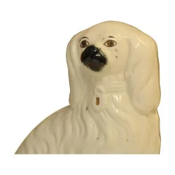 Porcelain Staffordshire - dog. 20th century