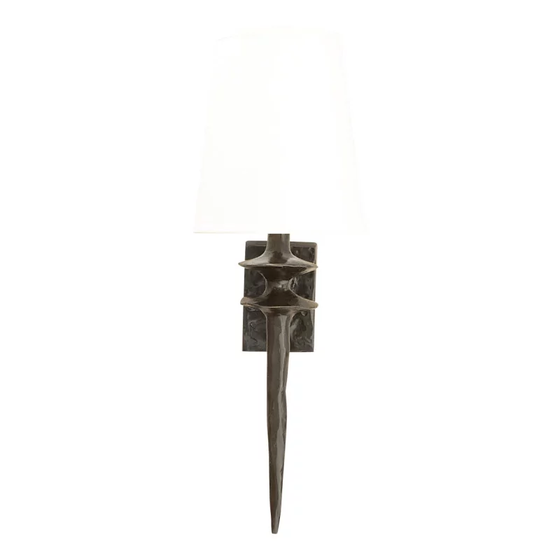 Настенный светильник модели MANCHA из коричневой патинированной бронзы с… - Moinat - Бра (настенные светильники)