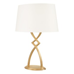 MONA model lamp, in brown patinated bronze, shade …