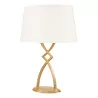 MONA model lamp, in brown patinated bronze, shade … - Moinat - Table lamps