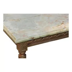 张路易十六风格的镀金木客厅桌，配有……