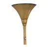 Art - Deco floor lamp in burnished patinated metal. France, 1930 - … - Moinat - Standing lamps