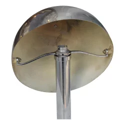 Lampe de table avec cloche ajustable chrome. France, vers 1930