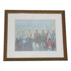 玻璃下的水彩画 - 卫兵穆雷元帅