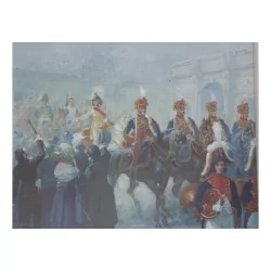 玻璃下的水彩画 - 卫兵穆雷元帅