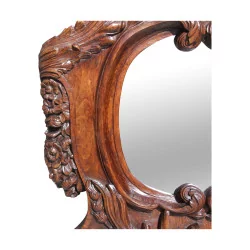 Spiegel bestehend aus einem Adler aus dem 19. Jahrhundert auf einem …