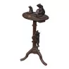 Table de fumeur Ours de Brienz en bois sculpté et 3 … - Moinat - Brienz