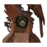 Carved Brienz wood clock representing an eagle, - Moinat - Table clocks