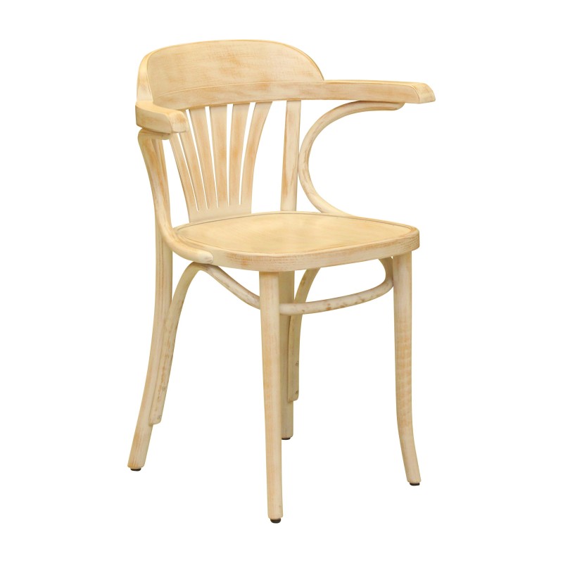 Fauteuil dans le goût de Thonet, en bois de hêtre teinté - Moinat - Chaises Fauteuil dans le goût de Thonet, en bois de hêtre teinté - Moinat - Chaises