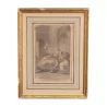 Engraving under glass I can take my revenge at last, with frame … - Moinat - Prints, Reproductions