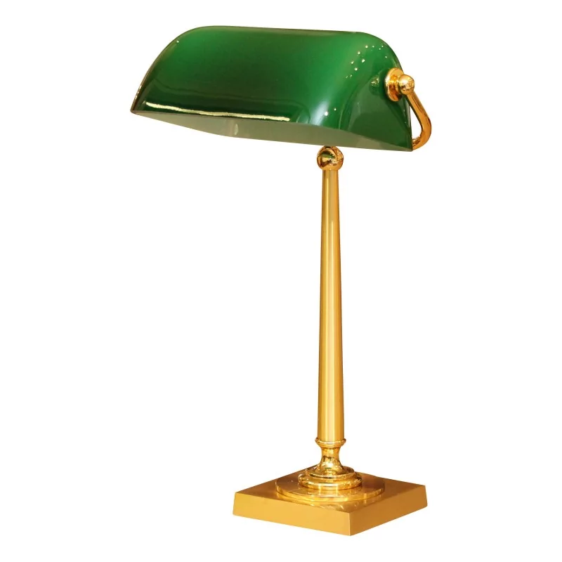 Lampe dite de banquier ou notaire, souvent utilisés chez les … - Moinat - Lampes de table