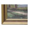 Tableau huile sur toile paysage d'un sous - bois signé en bas … - Moinat - Tableaux - Paysage
