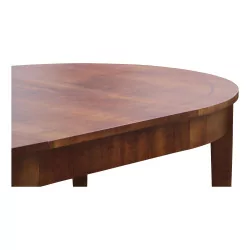большой деревянный обеденный стол в стиле Директории…