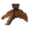 Louis-Philippe oval living room coffee table in walnut, … - Moinat - End tables, Bouillotte tables, Bedside tables, Pedestal tables
