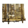 Large gilt bronze lantern in the Haussmann style, with 5 … - Moinat - Chandeliers, Ceiling lamps