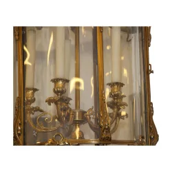 个奥斯曼风格的大型镀金青铜灯笼，有 5 个……