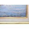 Oil painting on cardboard, signed lower right Louis Amédée … - Moinat - Painting - Landscape