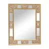 Großer Spiegel aus vergoldetem Holz mit Regency-Ornament, Vollspiegel … - Moinat - Spiegel