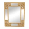 Spiegel aus vergoldetem Holz mit Regency-Ornament, Vollspiegel und … - Moinat - Spiegel